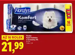 Lidl Papier toaletowy Floralys oferta