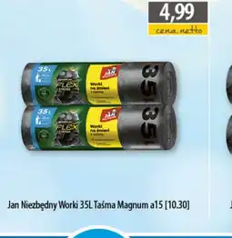 DUO-TES Jan Niezbędny Worki 35L Taśma Magnum oferta