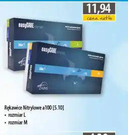DUO-TES easyCARE Rękawice Nitrylowe a100 oferta