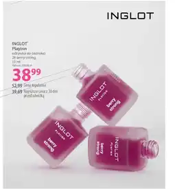 Hebe Inglot playinn odżywka do paznokci 28 berry strong oferta