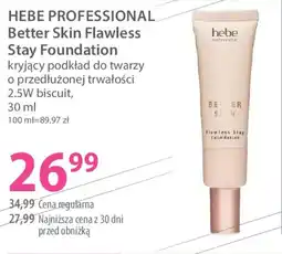 Hebe Hebe professional better skin flawless stay foundation kryjący podkład do twarzy oferta