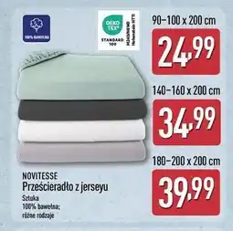 ALDI Prześcieradło z jerseyu oferta