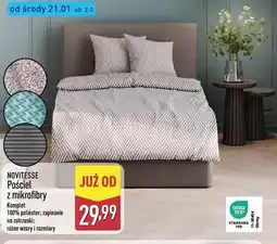 ALDI NOVITESSE Pościel z mikrofibry oferta