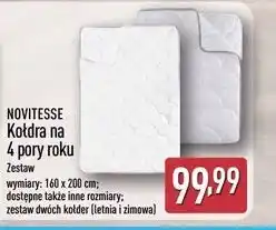 ALDI NOVITESSE Kołdra na 4 pory roku oferta