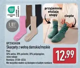 ALDI UP2FASHION Skarpety z wełną damskie/męskie oferta