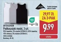 ALDI UP2FASHION Podkoszulek męski, 3 szt oferta