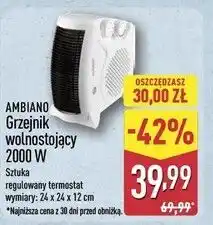 ALDI AMBIANO Grzejnik wolnostojący 2000 W oferta