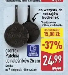 ALDI CROFTON Patelnia do naleśników 26 cm oferta
