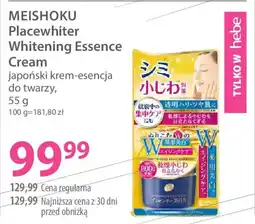 Hebe Meishoku placewhiter whitening essence cream japoński krem-esencja oferta
