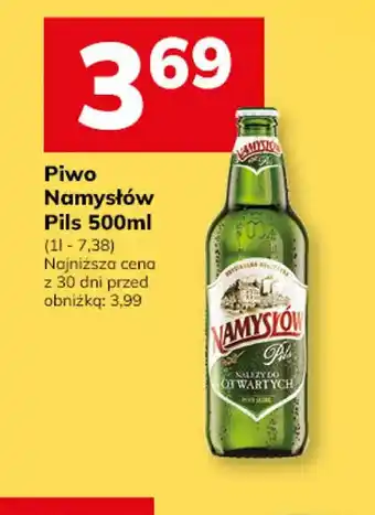Hitpol Piwo Namysłów Pils oferta