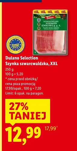 Lidl Szynka szwarcwaldzka, XXL oferta