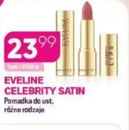 Koliber drogerie Eveline Celebrity Satin Pomadka oferta