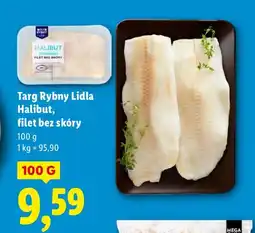 Lidl Halibut filet bez skóry oferta