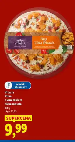 Lidl Pizza z kurczakiem tikka masala oferta