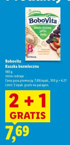 Lidl Kaszka bezmleczna oferta
