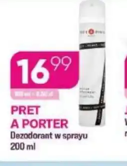Koliber drogerie PRET A PORTER Dezodorant w sprayu oferta
