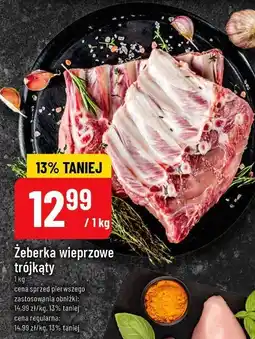 Polomarket Żeberka wieprzowe trójkąty oferta