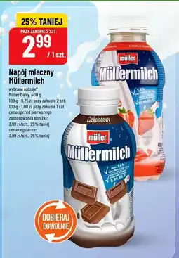Polomarket Napój mleczny Müllermilch wybrane rodzaje oferta