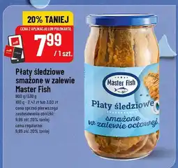 Polomarket Płaty śledziowe smażone w zalewie Master Fish oferta