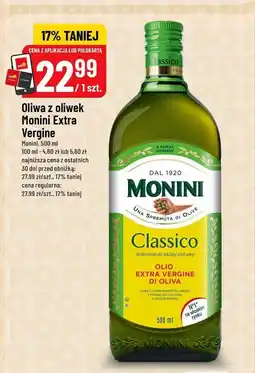 Polomarket Oliwa z oliwek Monini Extra Vergine Classico oferta