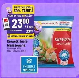 Polomarket Krewetki białe blanszowane Abramczyk mrożone oferta