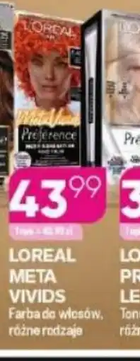 Koliber drogerie LOREAL Farba do włosów Meta Vivids oferta