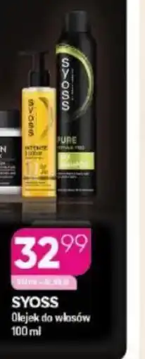 Koliber drogerie SYOSS Olejek do włosów oferta