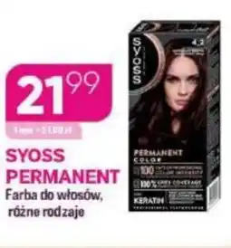 Koliber drogerie Syoss Permanent Farba do włosów oferta