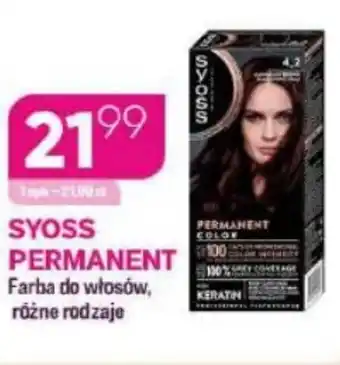 Koliber drogerie Syoss Permanent Farba do włosów oferta