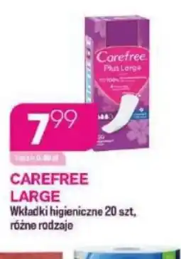 Koliber drogerie Carefree Wkładki Large oferta