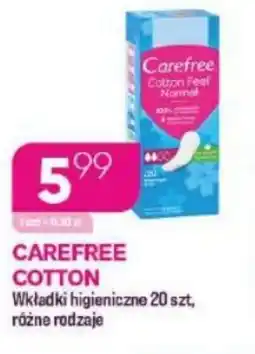 Koliber drogerie Carefree Wkładki higieniczne oferta