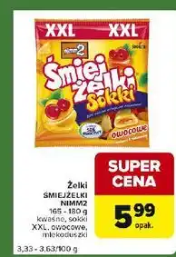 Carrefour Express Żelki kwaśne Nimm2 Śmiejżelki oferta
