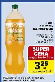 Carrefour Express Napój orange Carrefour Classic oferta