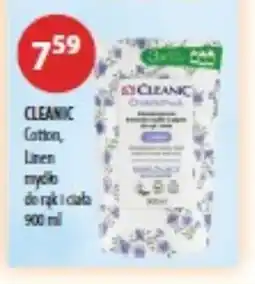 Drogerie Laboo Cleanic mydło do rąk i ciała oferta