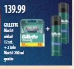 Drogerie Laboo Gillette Mach3 wkład oferta