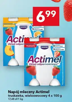 Lewiatan Napój mleczny Actimel truskawka oferta
