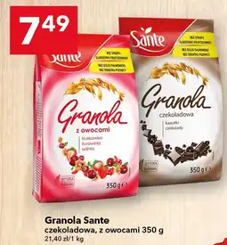 Lewiatan Granola Sante czekoladowa oferta