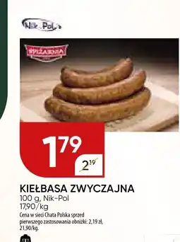 Chata Polska Kiełbasa zwyczajna oferta