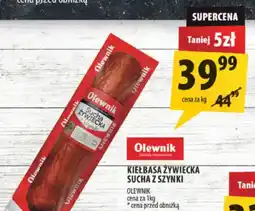 Arhelan Olewnik Kiełbasa Zywiecka Sucha z Szynki oferta