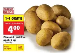 Biedronka Ziemniaki jadalne, opak. 2 kg oferta