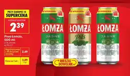 Biedronka Piwo Łomża, 500 ml oferta