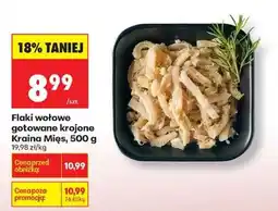 Biedronka Flaki wołowe gotowane krojone Kraina Mies 500 g oferta