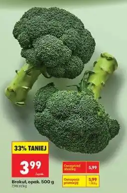 Biedronka Brokuł opak 500 g oferta