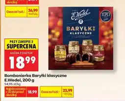 Biedronka Bombonierka Baryłki klasyczne E.Wedel, 200 g oferta
