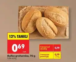 Biedronka bułka grahamka 70 g oferta