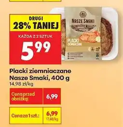 Biedronka Placki ziemniaczane Nasze Smaki, 400 g oferta
