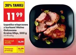 Biedronka Łopatka wieprzowa z kurkami Wolno Gotowane Kraina Mies 500 g oferta