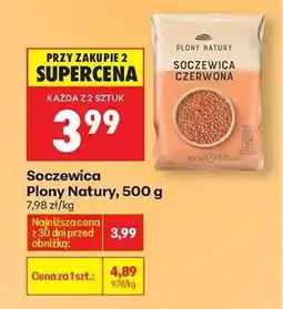 Biedronka Soczewica Plony Natury, 500 g oferta
