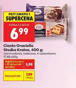 Biedronka Ciasto Graciella Słodka Kraina, 400 g oferta