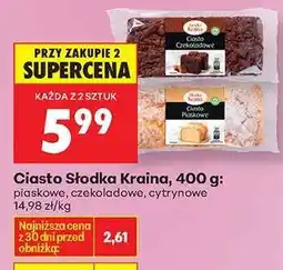 Biedronka Ciasto Słodka Kraina, 400 g oferta